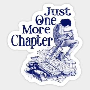 Just One More Chapter Sticker